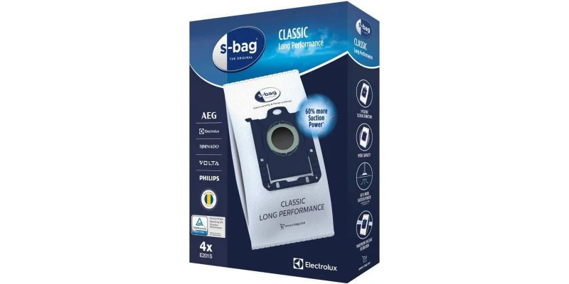 Electrolux E201S S bag Classic Long Performance 4 pack
